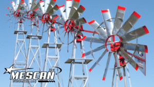 Original Design (GEN-1) Windmill Pond Aerator System - On Sale!